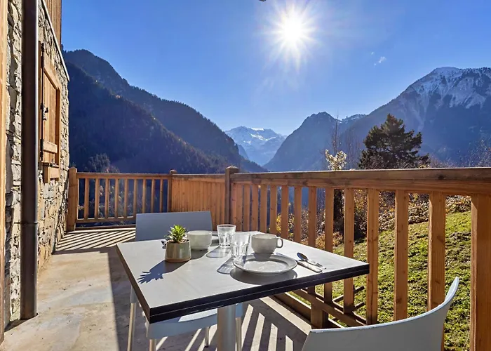 Bouquetin Spacieux 2 Pieces Vue Montagne Vue Montagne, & Terrasse Tatil Evi