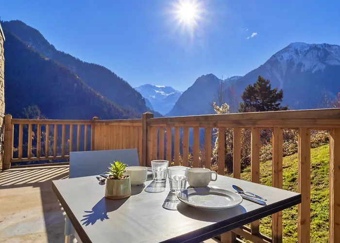 Bouquetin Spacieux 2 Pieces Vue Montagne Vue Montagne, & Terrasse Tatil Evi La Plagne